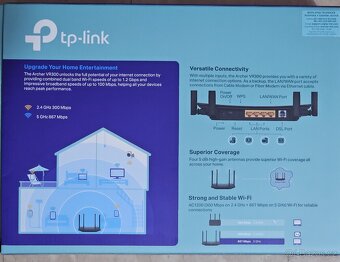 Modem TP-Link AC 1200 v záruce - 2