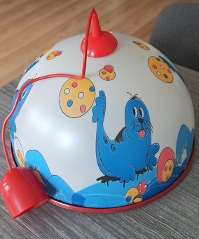 DĚTSKÝ LUSTR  - ČERVENÝ nebo HNĚDÝ TULEŇ - 2