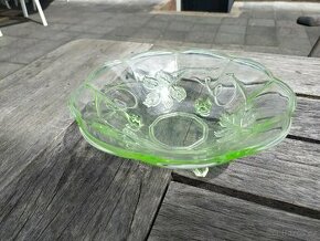 mísa uranové sklo - 2