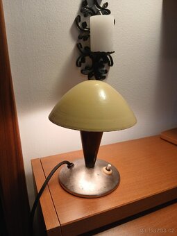Retro lampa hříbek - 2