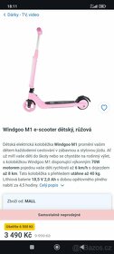 Koloběžka Windgoo M1 e-scooter - 2