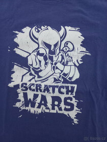 tričko SCRATCH WARS, modré, velikost 164 - 2