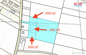 Prodej pozemku k bydlení, 1035 m², Svojšice - 2