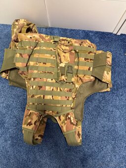 Airsoft vesta vzoru multicam - vylepšena, téměř nenošena - 2