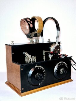 Rádio Krystalka Duvivier "piano", 1925, Francie - 2