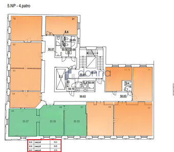 Pronájem kanceláře 77 m² Blanická, Praha 2 - Vinohrady - 2
