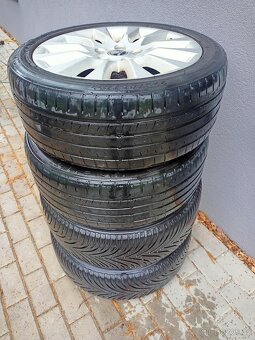 Originál litá kola Škoda Superb 2 7,5x17 5x112 et49 - 2