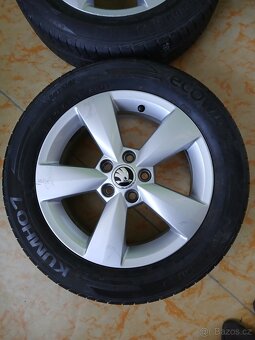 disky R 15 fabia rapid 6jx15 ET38,185/60 R15 letni - 2