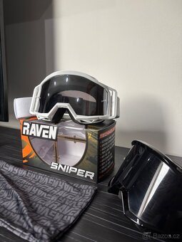Motokrosové brýle RAVEN Sniper - 2