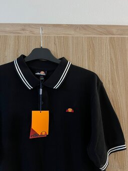 Nové Ellesse pánské polo tričko, černé vel. M - 2