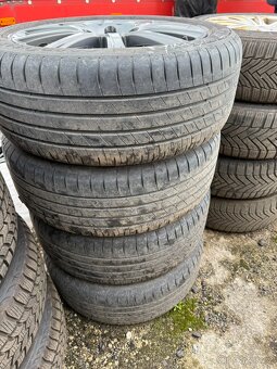LETNÍ SADA ALU KOL 5x114,3 MM + GOODYEAR 215/50R17 91V - 2