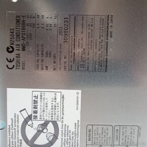 Prodám nové podstropmi jednotky Toschiba, 6kw, 6kw - 2