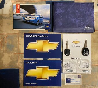 Chevrolet Kalos 1.2, STK 08.26, 53 kW, 2x klíče, 2005 - 2