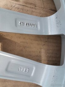 Alu zimní sada 5x112 disky elektrony kola - 2
