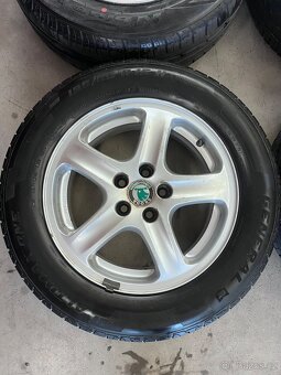 Prodám alu kola Škoda – pneu 195/65 R15 - 2