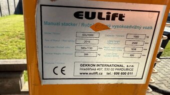 Ruční hydraulický nakladač / EULlift SDJ 1000 - 2