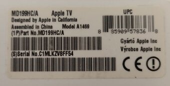 Apple TV 3. generace - 2