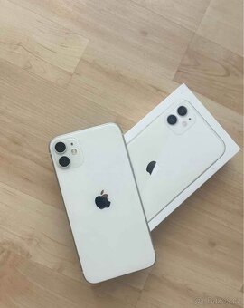 IPhone 11 128GB Bílý kondice baterie 73% - 2