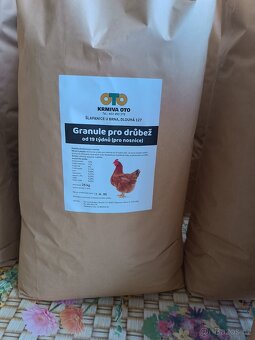 Granule pro slepice, kačeny, brojlery, husy - 2