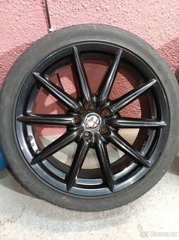 Alu kola Alfa Romeo TI edice 19" lesklá černá - 2
