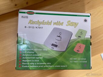 Digitální kuchyňská váha Sany Bravo B-5112 - 2