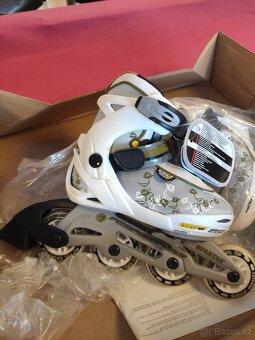 -NOVÉ- Kolečkové BRUSLE in-line nastavitelná vel. 29 - 32 - 2