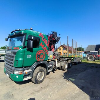 Scania n331 6x6 hydraulická ruka epsilon 180 - 2