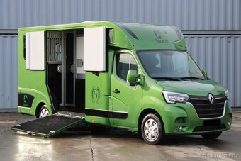 Renault Master 2.3,PŘEPRAVNÍK KONÍ THEAULT,KLIMA,ČR,1.MAJ - 2