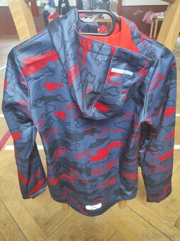 Softshellová bunda s kapucí Rocktrail, nová, vel 146-152 - 2