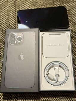 Prodám Apple iPhone 13 Pro 512GB Graphite, TOP, nová baterie - 2