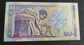 1 Guinea/21 Shillings, Velká Británie - Isaac Newton - 2