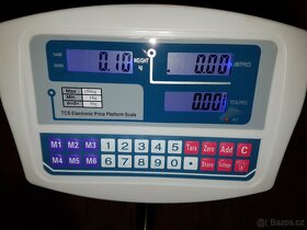 Digitální můstková váha TCS do 150kg 30x40cm 20g na sudy - 2