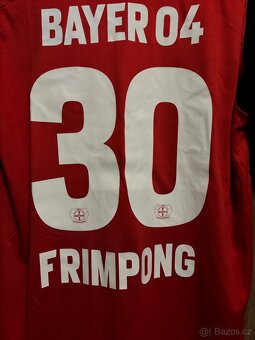 Bayer Leverkussen domácí dres 2024/2025 Frimpong 10 - 2