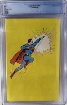Komiks Action Comics #1, Reprint 1988, CGC 9.6 - 2