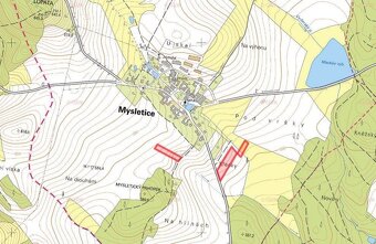 Zemědělská půda, prodej, Mysletice, Jihlava - 2
