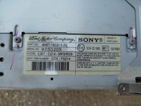 AUTORADIO SONY FORD TRANSIT FOCUS II CMAX FIESTA - 2