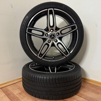 MERCEDES CLA AMG 5x112 R18 ET52+LETNÍ 225/40R18 7/5mm - 2