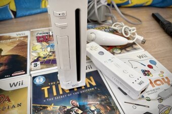 Prodám Nintendo Wii + 6 her - 2