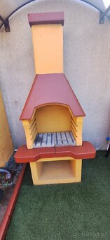 Betonovy zahradní gril - 2