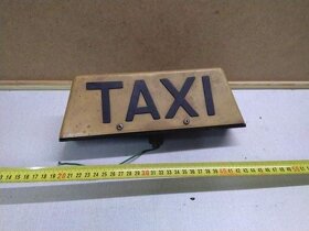 Taxi svítilna stará - koupím - 2