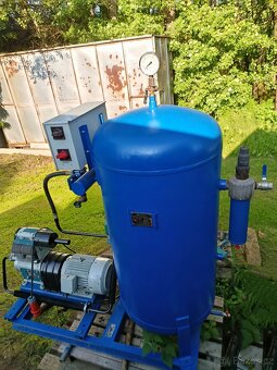 Kompresor ORLÍK 2JSK-75 - 583L/min, 500L, 8bar, 5,5KW - 2