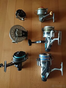 Prodám retro navijáky a prut Tokoz Lipno - 2