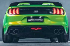 Zadní nárazník + diffuser + světlo pro Mustang 2015-2020 - 2