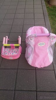 Baby Born autosedačka a jídelní sedačka - 2