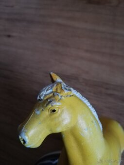 Klisna a hřebec - 2 x figurka koně - Palomino + Andalusian - 2