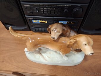 PORCELÁNOVÉ SOUSOŠÍ LOVECKÝCH PSŮ - 2