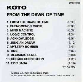 CD Koto - From The Dawn Of Time (JAKO NOVÉ) - 2