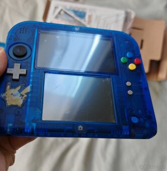NINTENDO 2DS LIMITOVANÁ POKEMON EDICE + HRY - 2