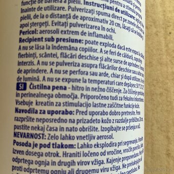 NOVÁ- čistící pěna Moli care- 400ml - 2