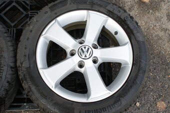 original VW a Skoda Audi Seat s pneu R16 5x112 zimni pneu - 2